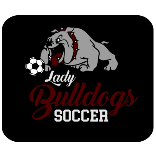 printed Soccer Script - Rectangle 1/4" Thick Premium Mousepad Thumbnail