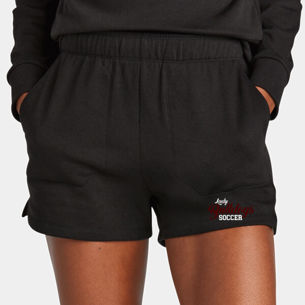 Lady Bulldog Soccer - Women's Perfect Tri ® Fleece Short Thumbnail