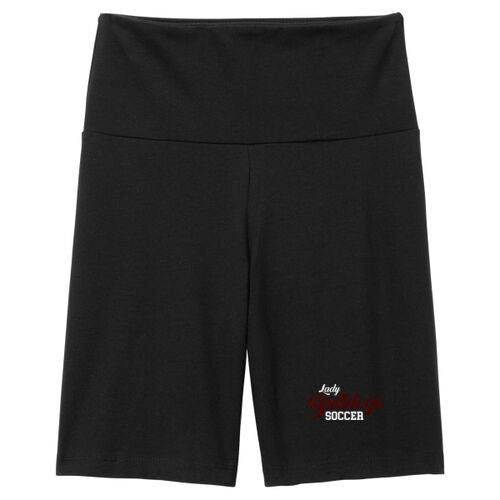 Lady Bulldog Soccer - Women's Flex High Waist Bike Short Thumbnail