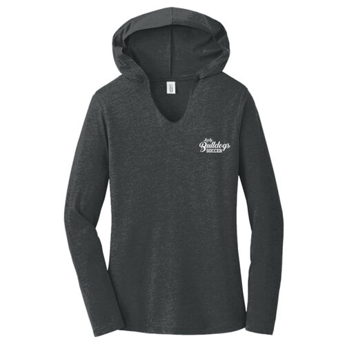 State Champs Crest Front & Full Back - Women's Perfect Tri ® Long Sleeve Hoodie Thumbnail