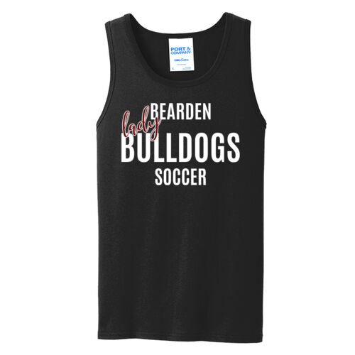 Bearden Lady B Soccer  - Core Cotton Tank Top Thumbnail
