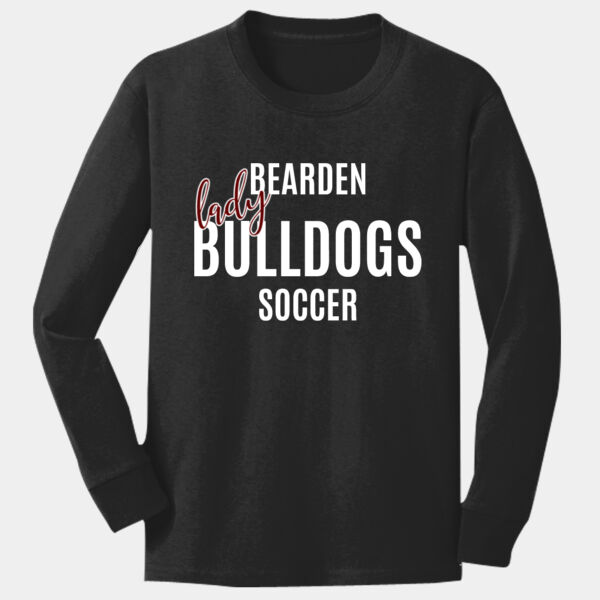 Bearden Lady B Soccer  - Youth Long Sleeve Core Cotton Tee Thumbnail