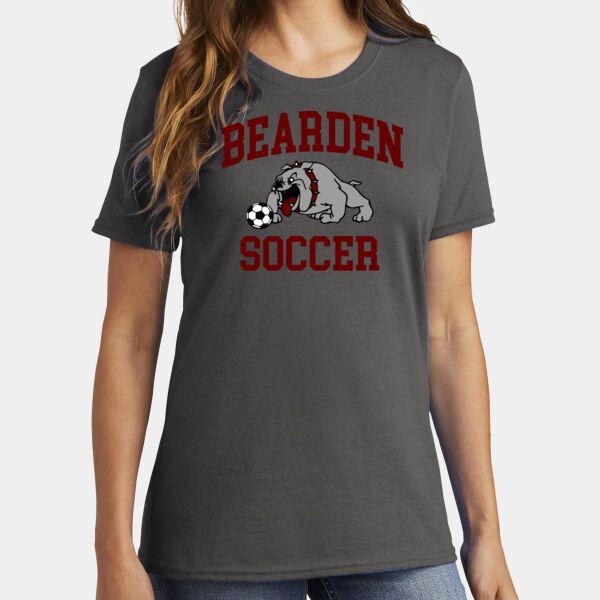 Bearden Soccer Dog  - Ladies Core Cotton Tee Thumbnail