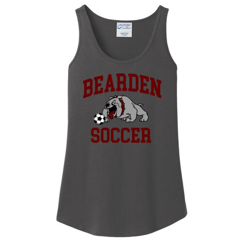 Bearden Soccer Dog  - Ladies Core Cotton Tank Top Thumbnail